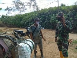 Berkat Gotong Royong Terselesaikan Jalan Baru TMMD Kodim Tapsel