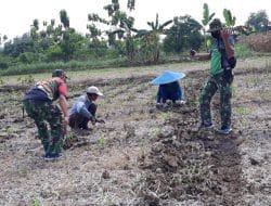 Keceriaan, Giat Bersihkan Saluran Air di TMMD Kodim Gresik