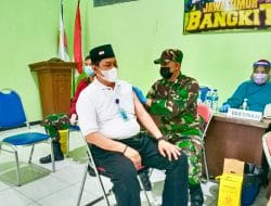 Kodim Bojonegoro Kembali Gelar Vaksinasi Dosis Kedua untuk Ratusan Naker Koperasi Karep