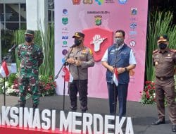 Kapolda Metro : “Tolong Dimanfaatkan Gerai Vaksinasi Merdeka yang Dekat dengan Rumah”