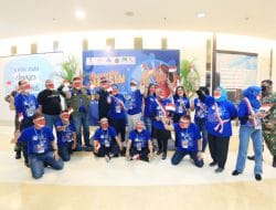 Usai Sukses Gelar Vaksinasi Tahap II, Ika Undip DKI Nyanyikan Lagu “17 Agustus”