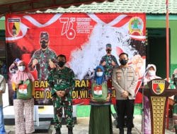 Bakti Merah Putih, Korem 081/DSJ Distribusikan 4000 Paket Bansos di Blitar