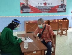 Dukung Jogja Merdeka Vaksin, Repdem Gelar Vaksinasi Massal di Kecamatan Ngampilan