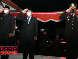 Bupati dan Wabup Tanjab Barat Ikuti Apel Kehormatan dan Renungan Suci, Rangkaian Kegiatan HUT Ke-76