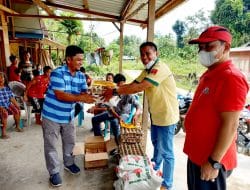 Pemuda Katolik Nias Utara Santuni Korban Banjir di Kecamatan Sitolu Ori 