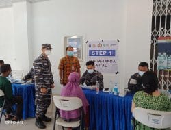 Pushidrosal Gelar Vaksinasi Covid-19 untuk Warga Rawa Badak Utara