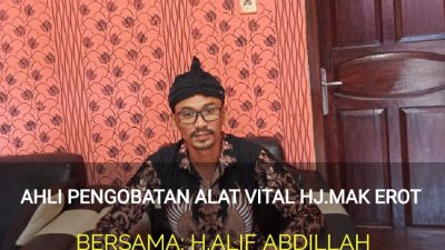 Pusat Pengobatan Alat Vital  Sukabumi Hj Mak Erot H Alif Abdillah