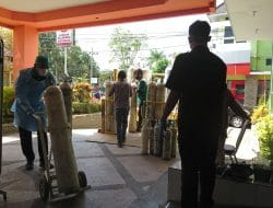 Kasus Covid-19 Tinggi, Dinkes Trengggalek Jamin Stok Oksigen Tidak Sampai Kosong