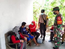Babinsa Koramil Kalitidu Bojonegoro Laksanakan Pendampingan Vaksinasi Bagi Disabilitas