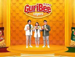 Inovasi Terbaru dari Calbee Wings, Snack Guribee dengan 4 Lapisan