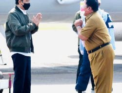 Presiden Jokowi Tiba di Lampung