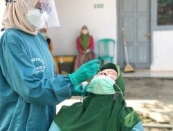 Nakes Puskesmas Pekurun Ikuti Booster Vaksin Moderna