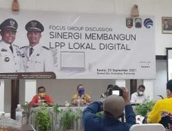 Kunjungi Lampung Selatan, Kadis Kominfo Lampura Hadiri Diskusi LPP Lokal Digital