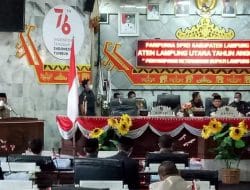 DPRD Gelar Paripurna Penyampaian Nota Keuangan Rancangan Perubahan APBD