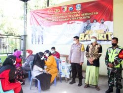 Terus Bergerak, Kodim Bojonegoro Laksanakan Serbuan Vaksinasi bagi Santri Pondok Pesantren