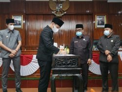 Ranperda APBD Perubahan 2021 Disahkan Jadi Perda, DPRD Trenggalek Terima Semua Asumsi