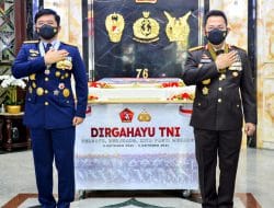 HUT ke-76 TNI, Kapolri: Sinergitas TNI-Polri Mutlak Sebagai Kekuatan Strategis Hadapi Tantangan