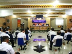 Bersama Ketua DPRD, Sekda Lampura Hadiri Sosialisasi P4GN