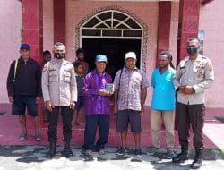 Silaturahmi Peduli Kamtibmas Satuan Binmas Sambangi Tokoh Agama Jemaat Yerusalem