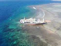 Kapal Kandas di Lombok Timur, KKP Tegaskan Tanggung Jawab Perusahaan Pulihkan Terumbu Karang