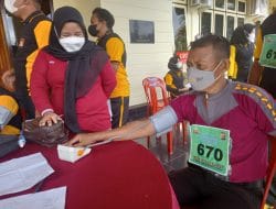 Pengecekan Tes Kesehatan Kesamaptaan Jasmani Semester Ke II Tahun 2021