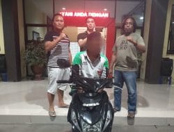 Jatanras Polres Banggai Bekuk Warga Balantak Pelaku Curanmor