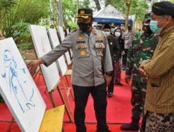 Tunjukkan Tak Anti Kritik, Polres Trenggalek Gelar Lomba Mural dan Lukis