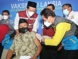 Sediakan 1.000 Dosis, HIPMI Trenggalek Gelar Vaksinasi Bagi Lansia