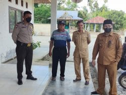 Camat Bandar Petalangan Monitoring Persiapan Pilkades Serentak Di Kecamatan Bandar Petalangan