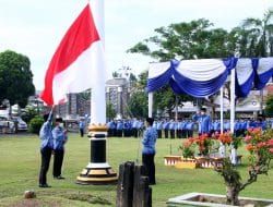 Pemkab Lampura Gelar Upacara HUT Korpri Ke-50