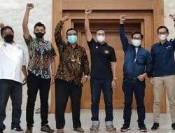 Jelang Berlaga di Liga 3 Jatim, Perspa Pacitan Sowan Bupati