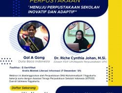 Gandeng ATPUSI, Perpus SMA Muhammadiyah 1 Yogya Akan Gelar Webinar Nasional Gratis
