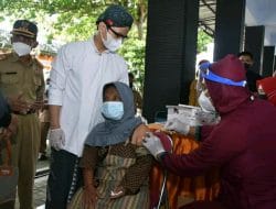 Menuju PPKM Level 1, Vaksinasi Covid-19 di Trenggalek Capai 66,26 persen