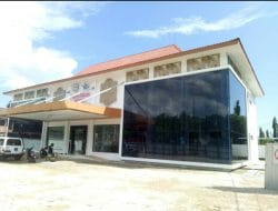 Gedung Perpustakaan Selesai 100%, Direktur PT. Marga Madu Indah “Salahkan” Yang Berwenang?