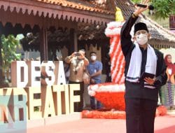 Menparekraf Sandiaga Uno Luncurkan Desa Kreatif di Condet