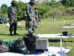 Pelihara Kemampuan Menembak, Prajurit Korem 081 DSJ Latihan di Gunung Kendil