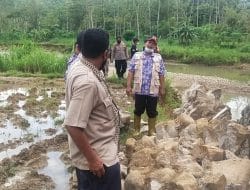 Talut Jembatan Cangkring Ambrol, Hariawan: “Harus Segera Diperbaiki”