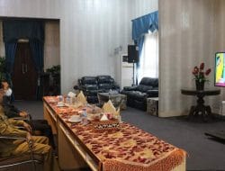 Bersama Mendagri, Bupati dan Ketua DPRD Lampura Hadiri Rakerja Evaluasi Program