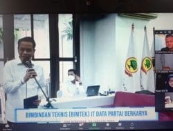 Partai Berkarya Gelar Bimtek Data dan Informasi Jelang Verifikasi Parpol Peserta Pemilu 2024