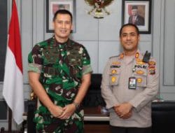 Perkuat Soliditas TNI-Polri, Dandim 0208/As Bertemu Kapolres Asahan