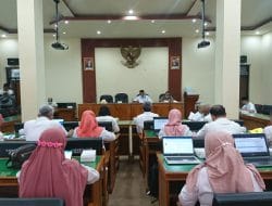 Pelaksanaan dan Perencanaan Kegiatan Tahun 2022 Dievaluasi Komisi I DPRD Trenggalek