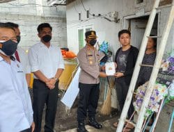 Kapolres Bitung Kunjungi Keluarga Alm Herry Dumais di Girian