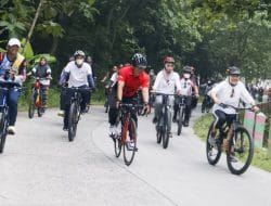 Kegiatan Goes Dandim Bojonegoro dengan Bupati Sekaligus Lihat Kemajuan Infrastruktur