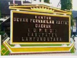 DPRD Buka Penerimaan Berkas Calon Bupati Lampura