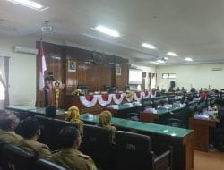 DPRD Trenggalek Gelar Rapat Paripurna Penyampaian LKPJ Bupati