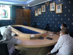 Staf Ahli Bidang Ekonomi dan Keuangan Lampura Ikuti Roving Seminar Kekayaan Intelektual Secara Virtual