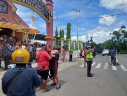 Ibadah Jumat Agung, 242 Personel Polres Manokwari Di Terjunkan Ke 25 Gereja