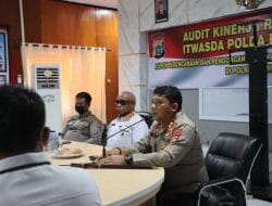 Polda Papua Barat Lakukan Kegiatan Audit Kinerja Rutin Tahap I