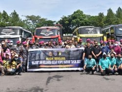 Dankormar Berangkatkan Mudik Prajurit Korps Marinir