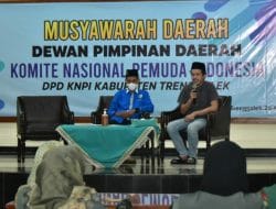 Mas Syah Resmi Terpilih Sebagai Ketua KNPI Trenggalek